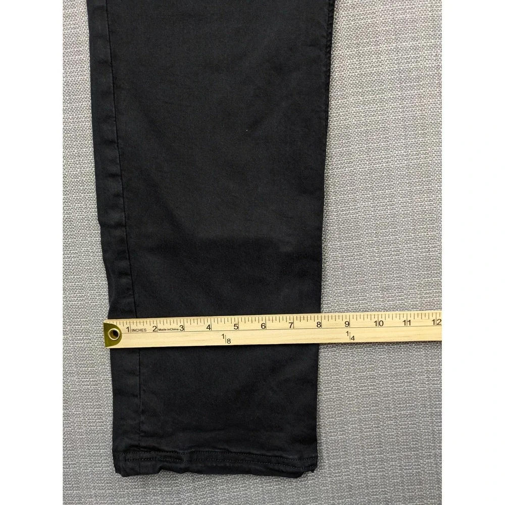 Joe's Jeans Mens 38x31 Black Straight Leg Stretch Denim 5 Pocket Casual Pants